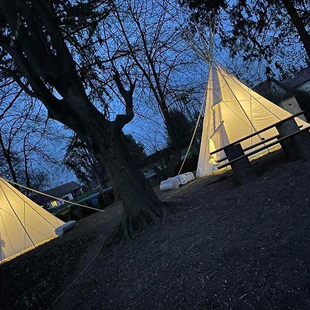 Chateau Moravany - Apartmany, Teepee A Wellness Ronow an der Doubrava 外观 照片