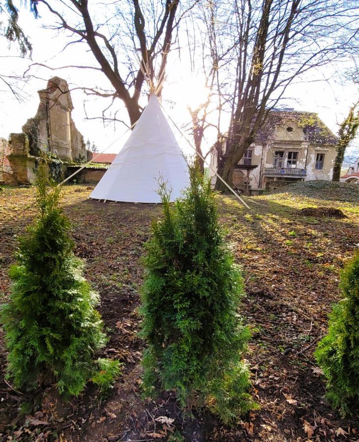 Chateau Moravany - Apartmany, Teepee A Wellness Ronow an der Doubrava 外观 照片