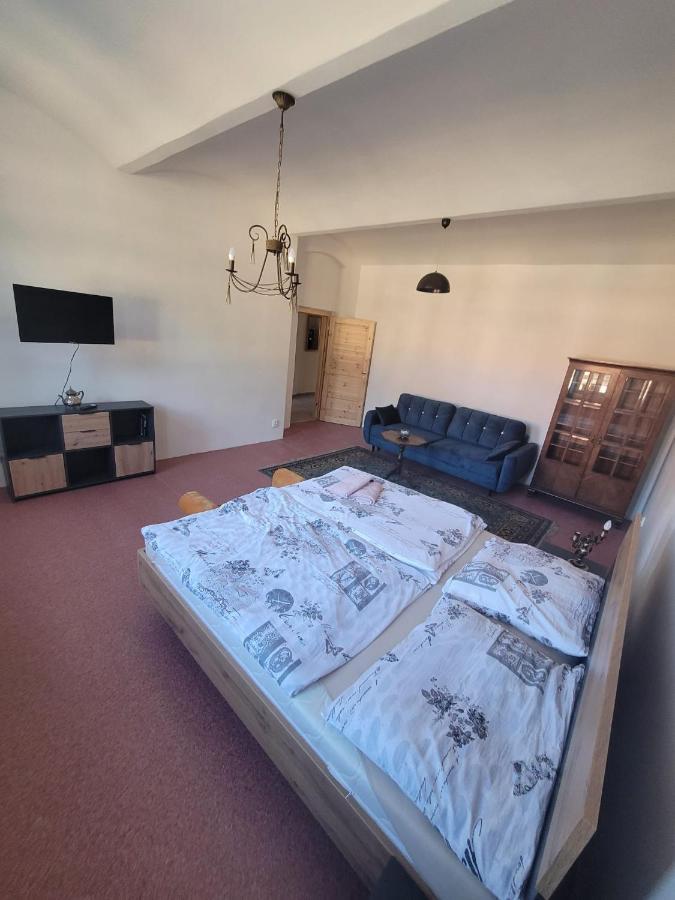 Chateau Moravany - Apartmany, Teepee A Wellness Ronow an der Doubrava 外观 照片