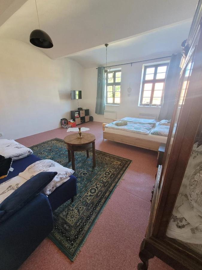 Chateau Moravany - Apartmany, Teepee A Wellness Ronow an der Doubrava 外观 照片